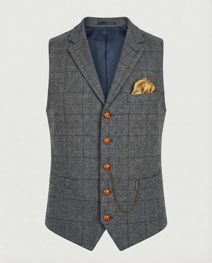 Herren Vintage Weste Stilvoll
