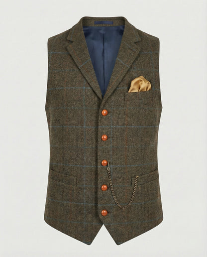 Herren Vintage Weste Stilvoll