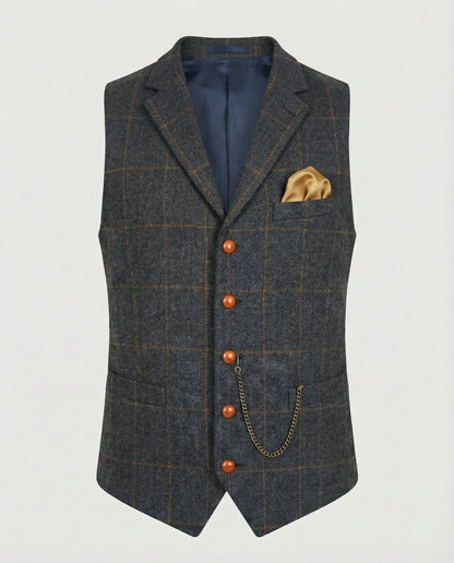 Herren Vintage Weste Stilvoll