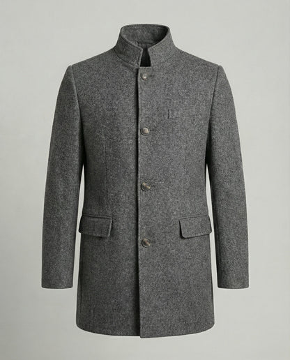Eleganter Herren Mantel Warm