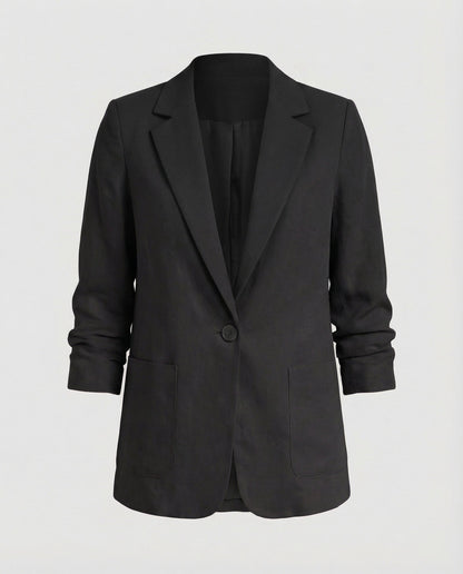 Damen Blazer Lang Elegant