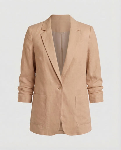 Damen Blazer Lang Elegant