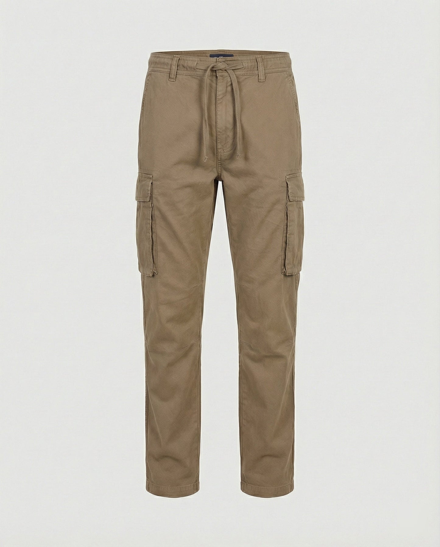 Herren Sommer Cargohose Flexibel Beige