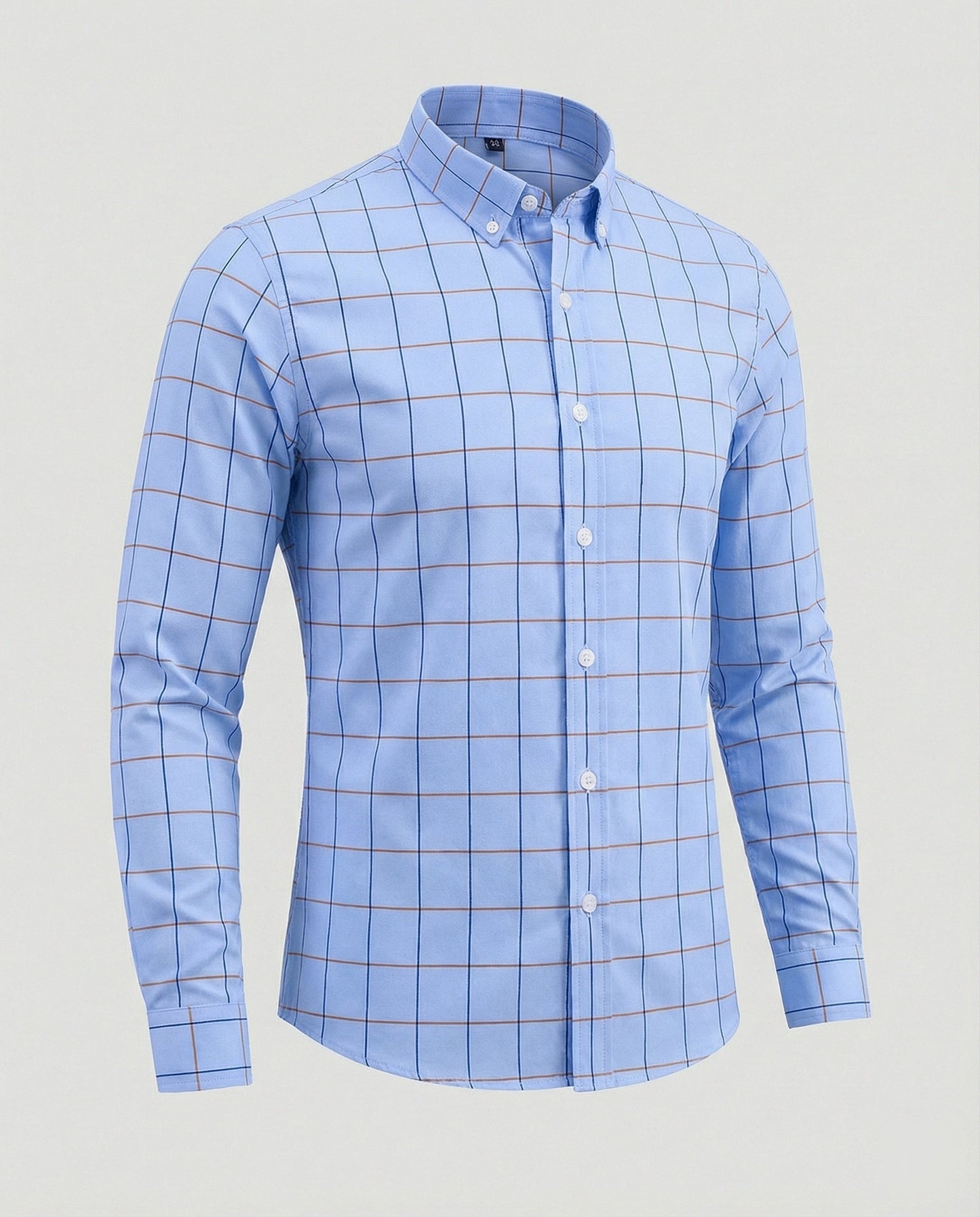 Herren Businesshemd Slim-Kentkragen