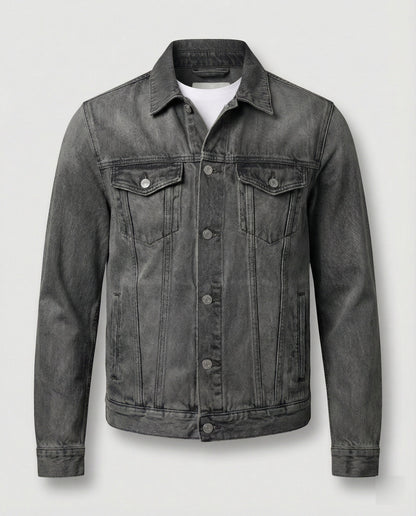 Unisex Trucker Jeansjacke Klassisch