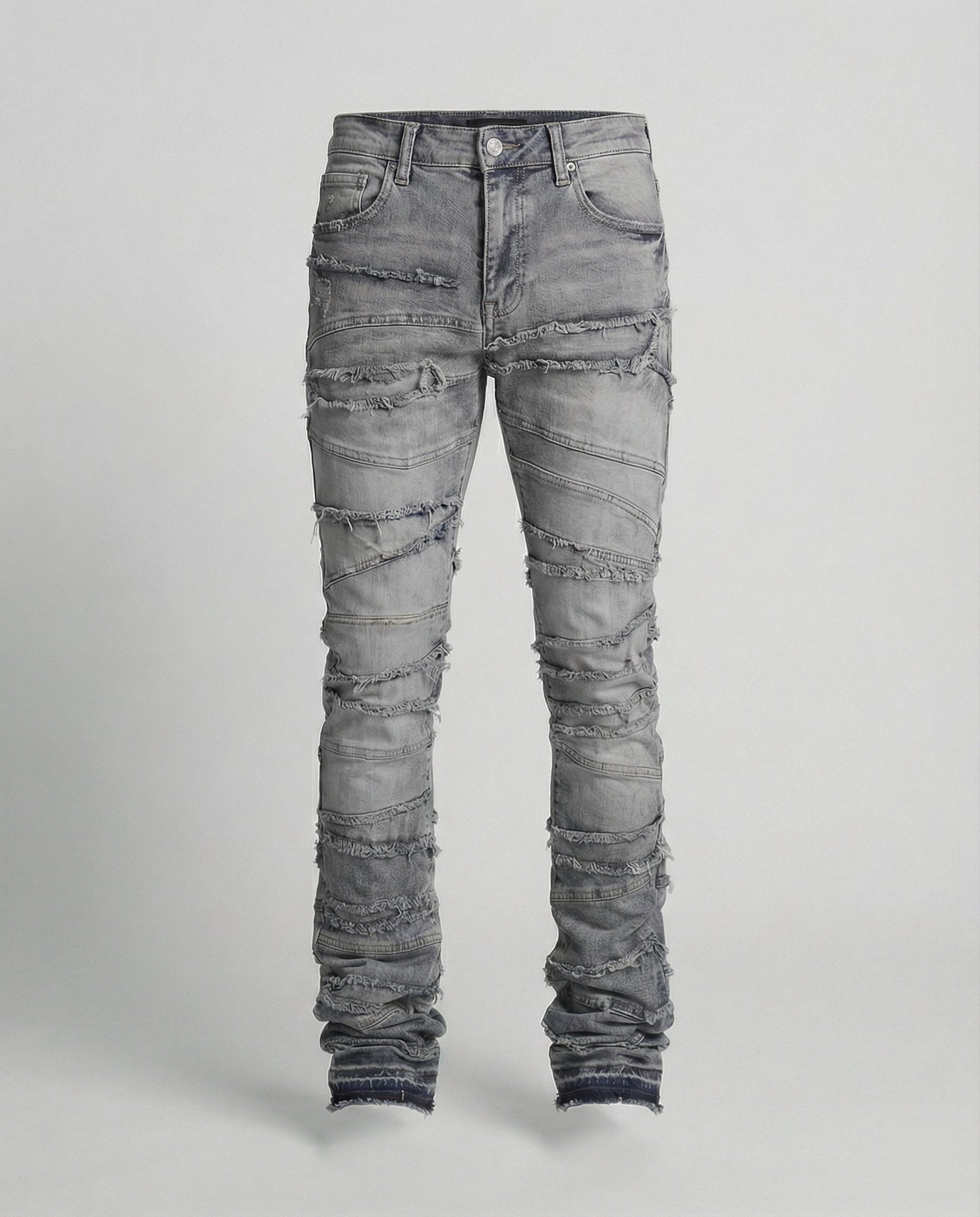 Herren Slimfit Destroyed Jeans