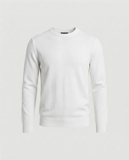 Damen Kaschmirpullover Elegante Passform Weich Beige