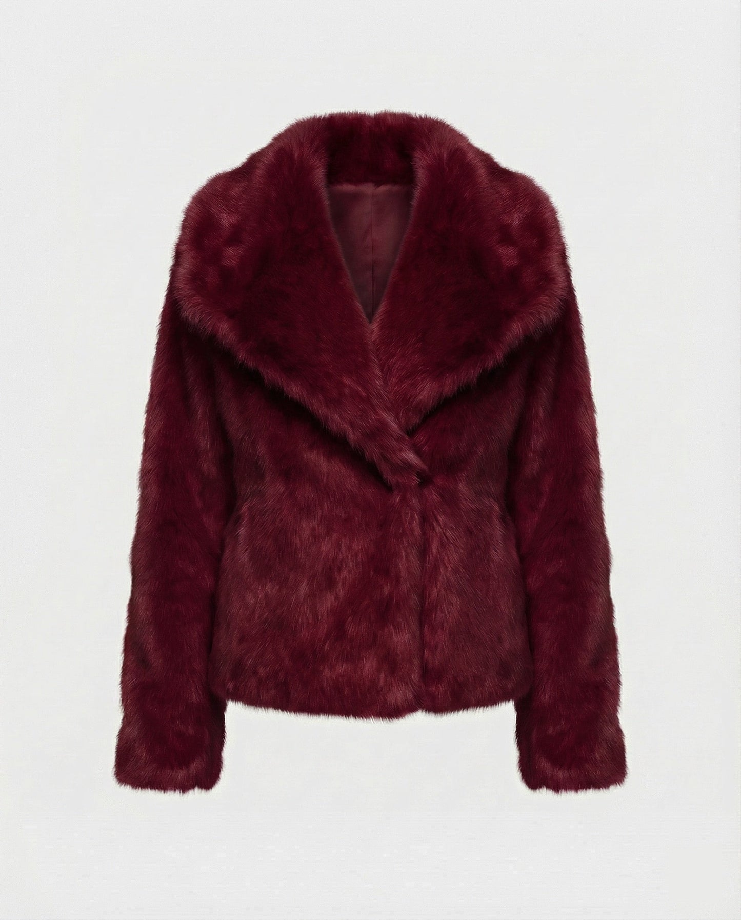 Damen Weiche Pelzjacke Qualität