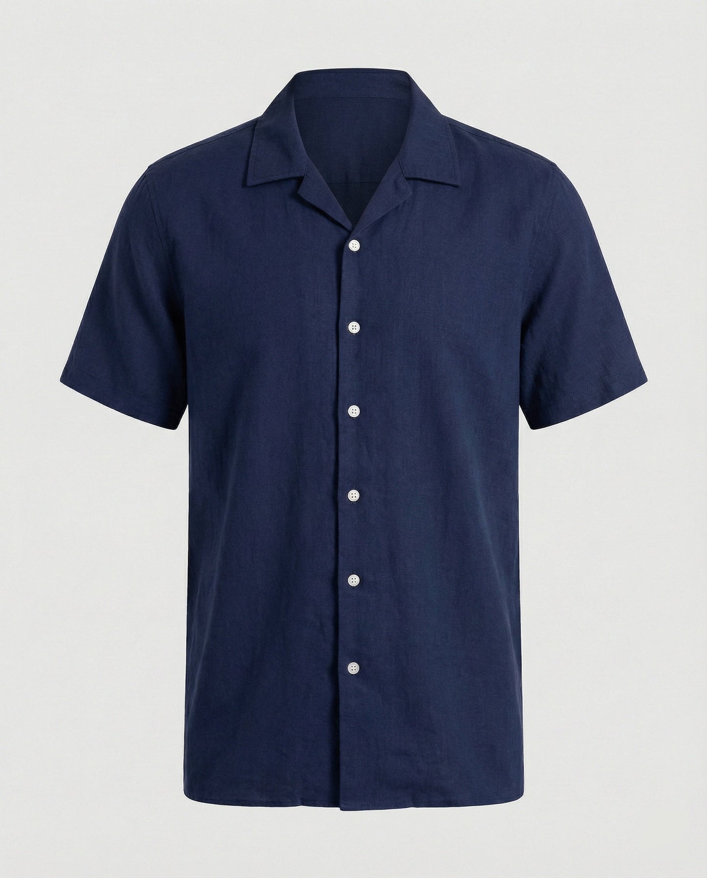 Herren Hawaiihemd Kurzarm Palmenprint