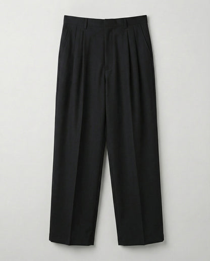 Herren Bundfaltenhose Weite Bein Freizeit - Norvielle