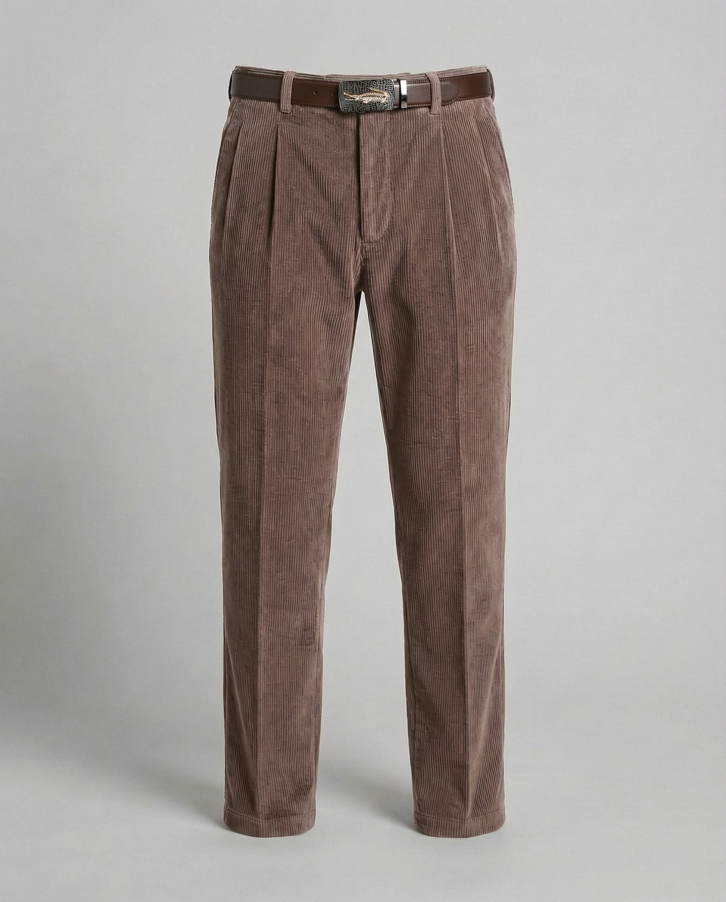 Herren Cordhose Feincord mit Gürtelschlaufen
