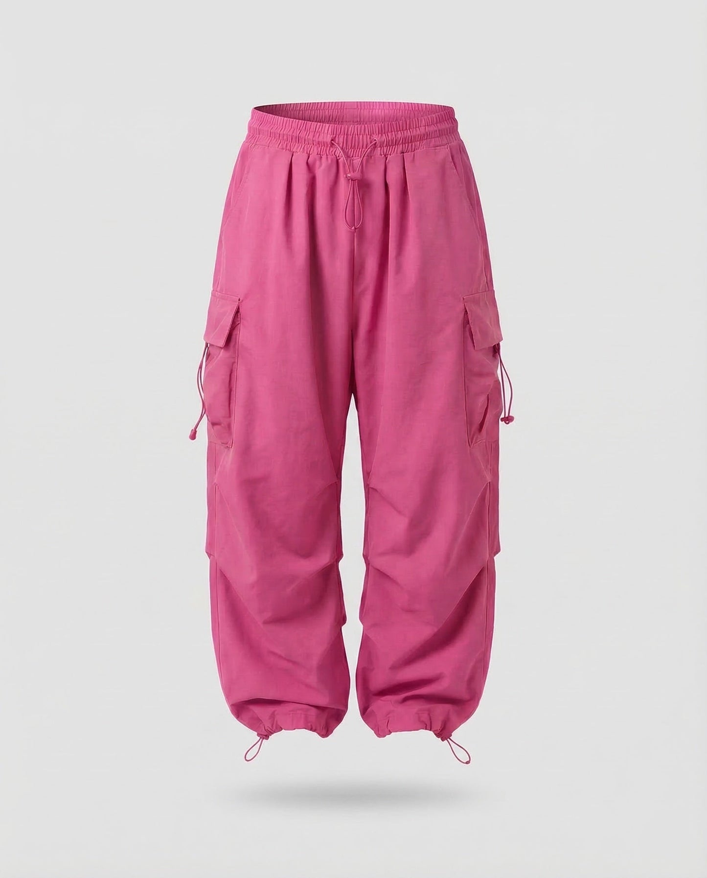 Damen Cargohose Leicht Bequem Weite Passform