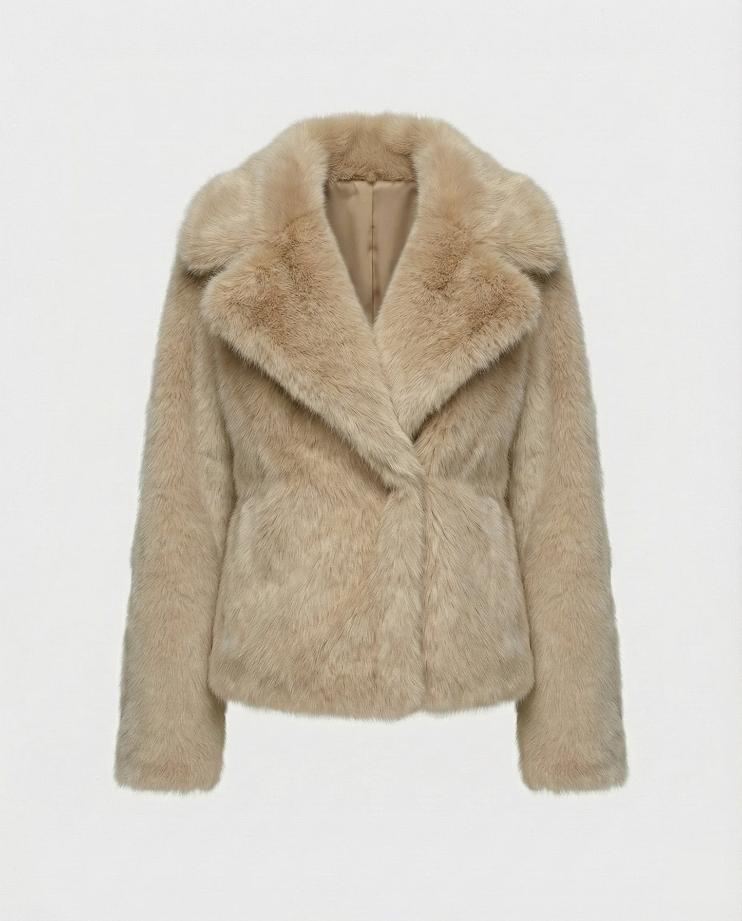 Damen Weiche Pelzjacke Qualität