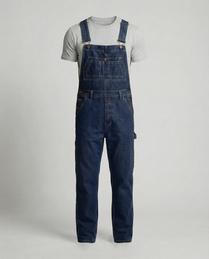 Herren Latzhose Jeans Weit