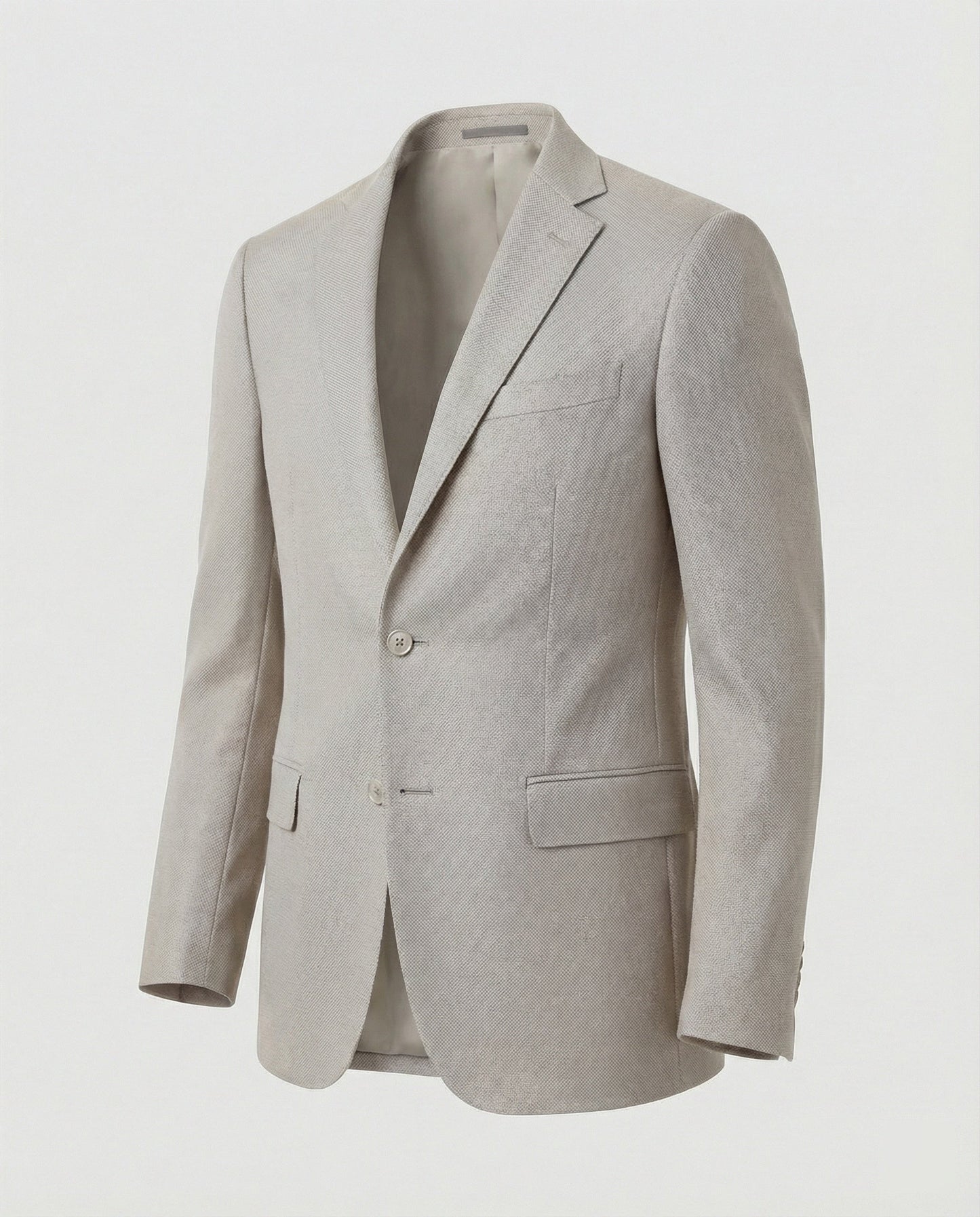Herren Blazer Strukturstoff
