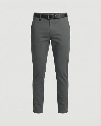 Herren Slim Fit Chinohose Bequem