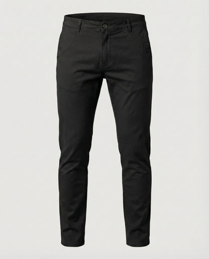 Herren Slimfit Chinohose Elastikbund