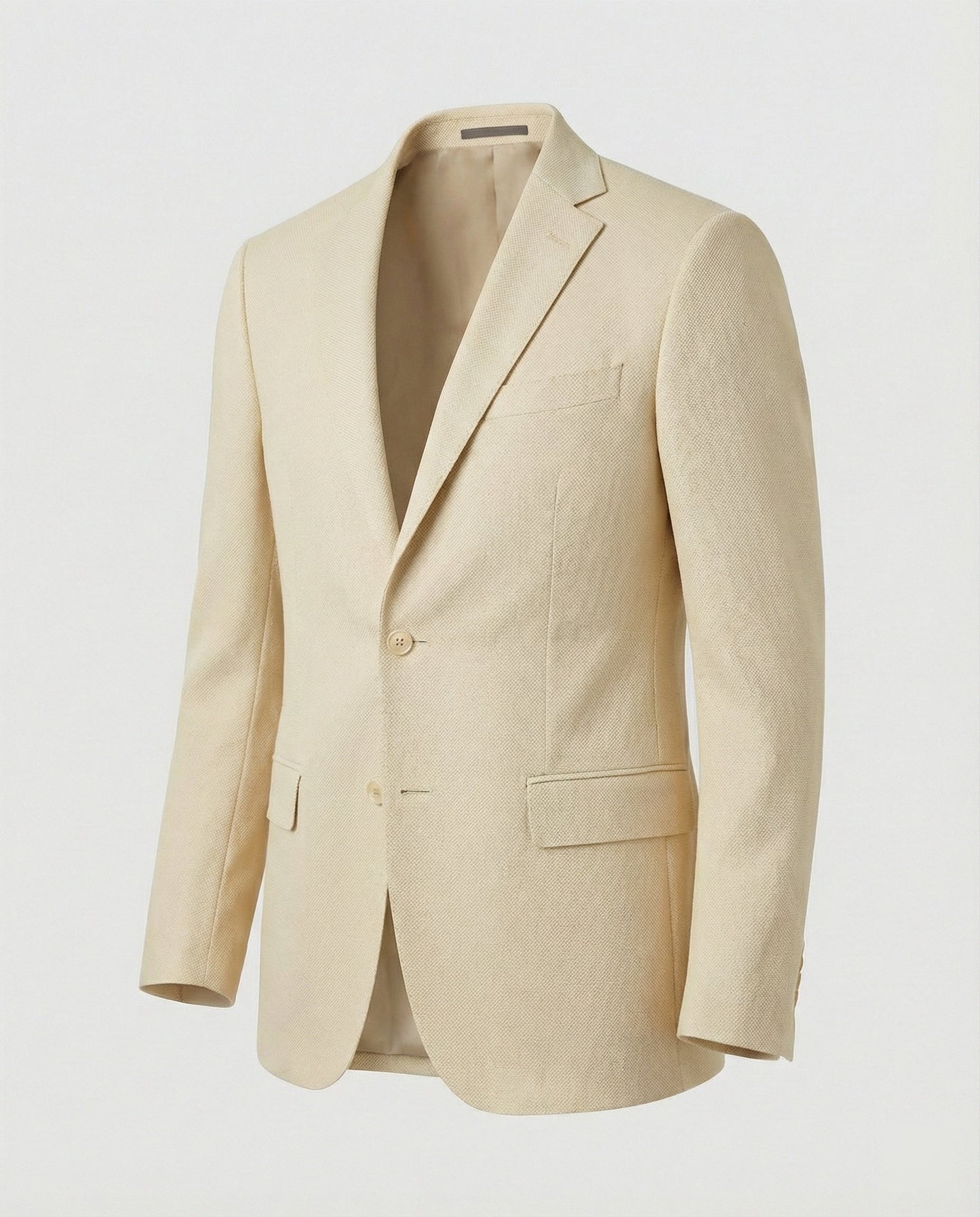 Herren Blazer Strukturstoff
