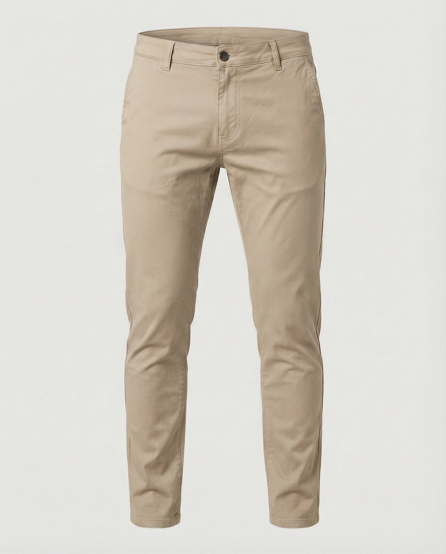 Herren Slimfit Chinohose Elastikbund