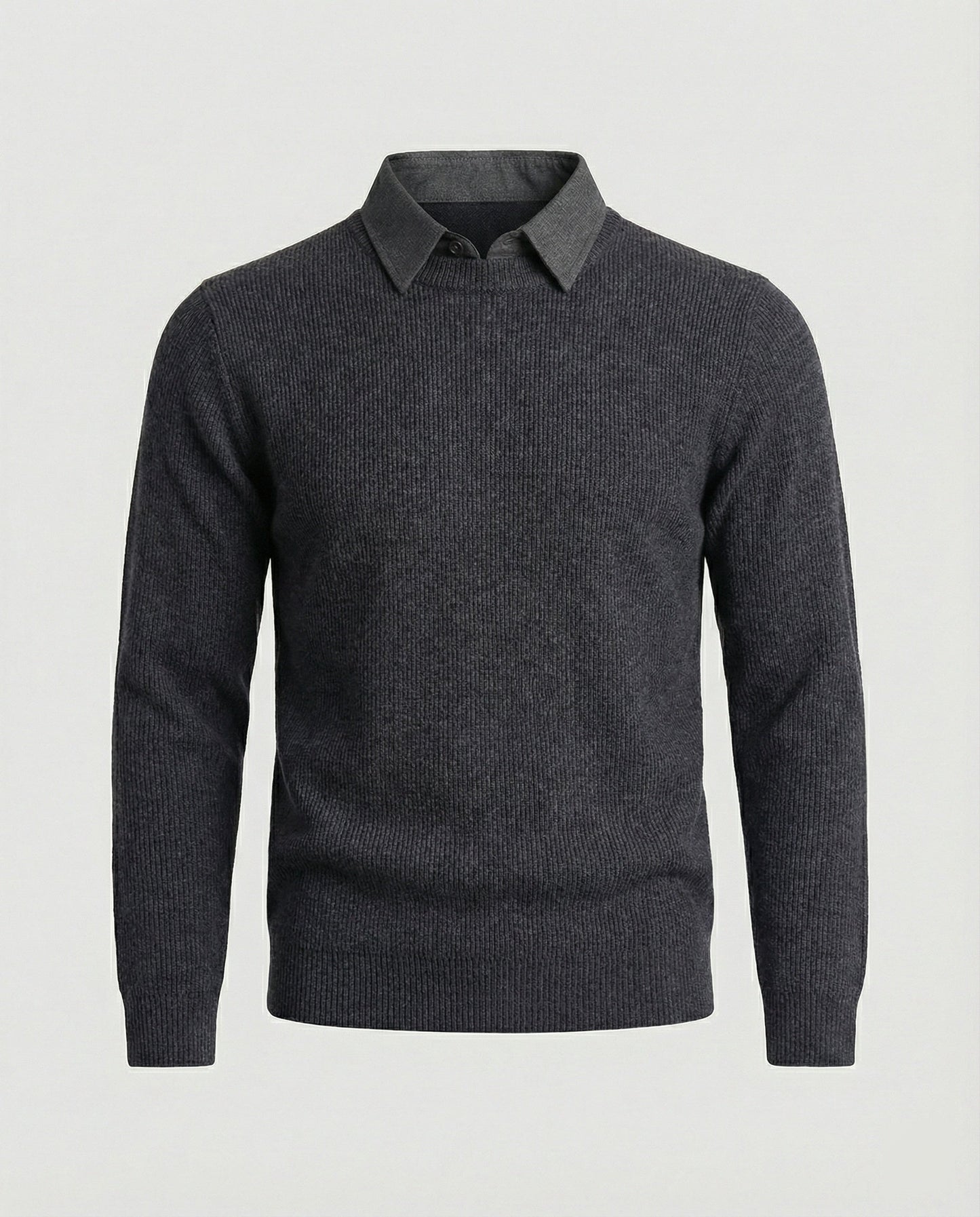 Eleganter Herren Feinstrickpullover