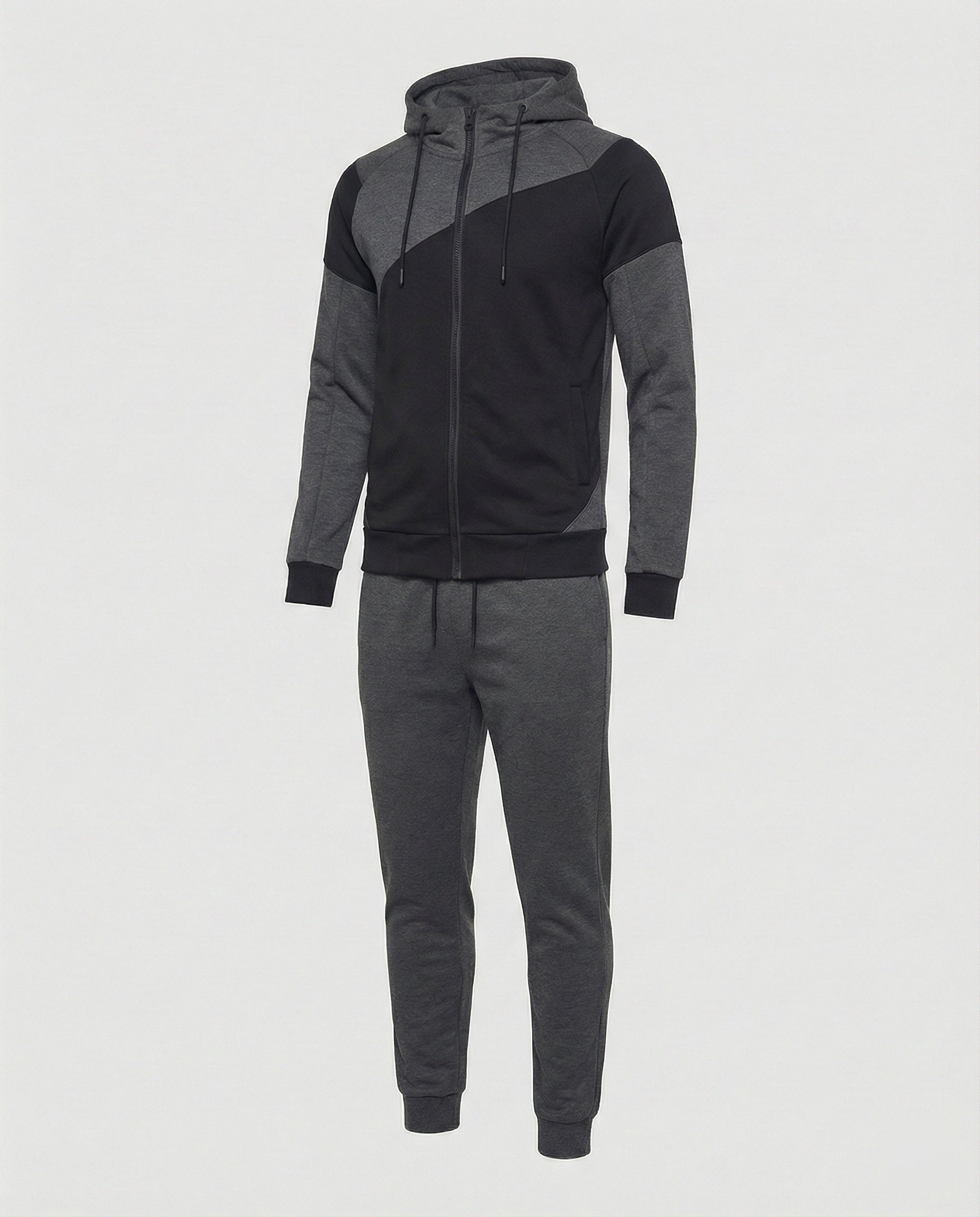 Herren Jogginganzug Slim Fit Kapuze - Norvielle