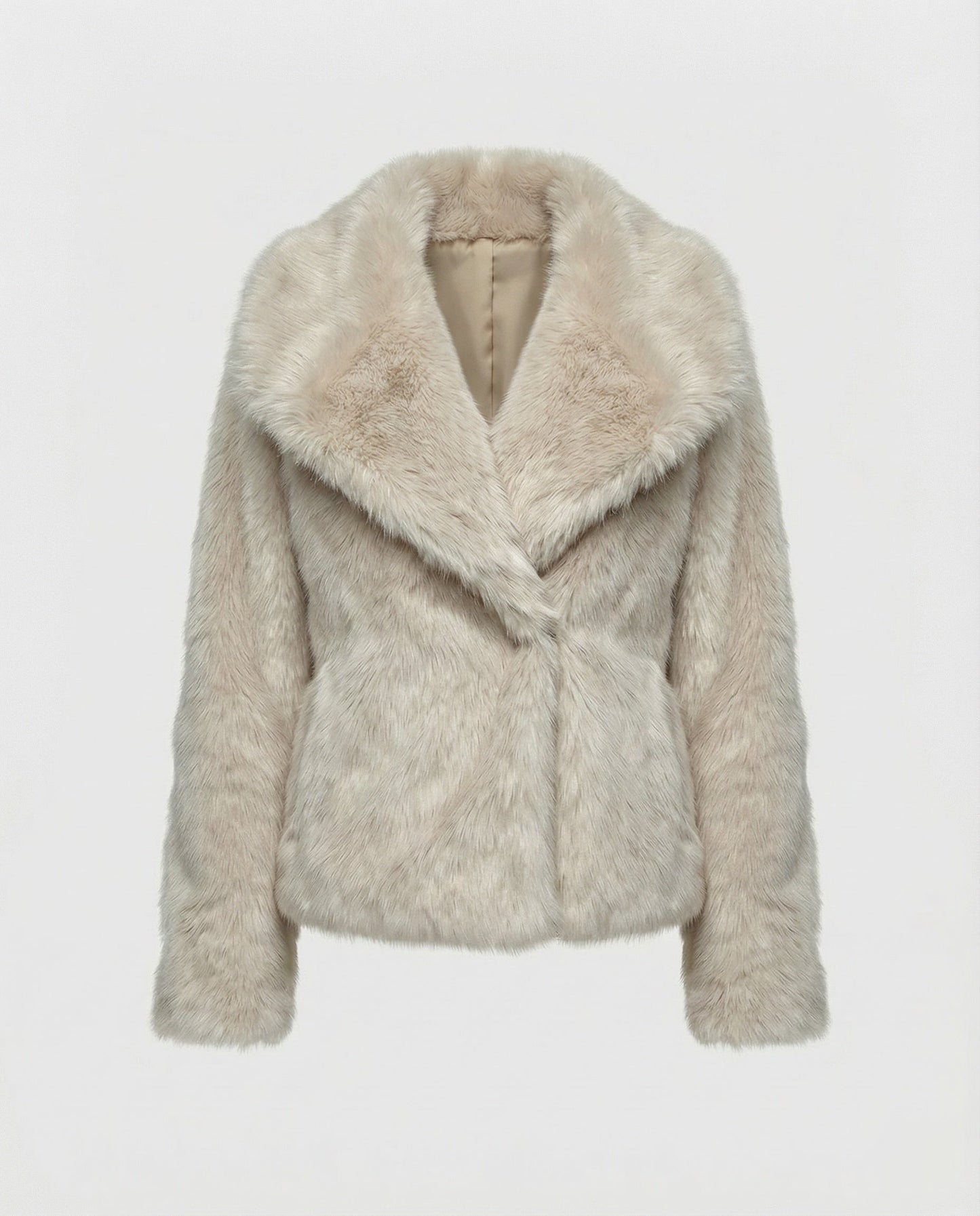 Damen Weiche Pelzjacke Qualität