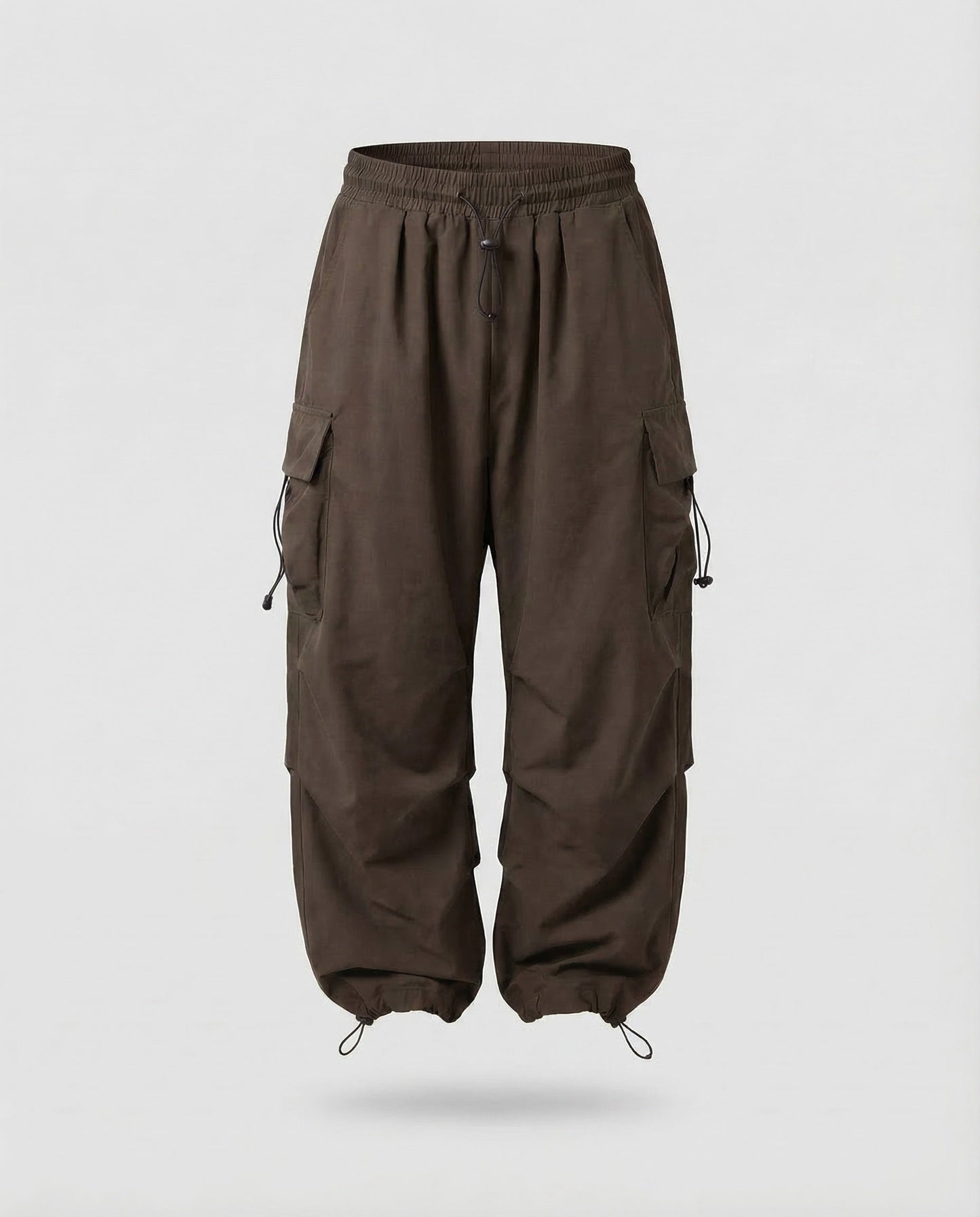 Damen Cargohose Leicht Bequem Weite Passform