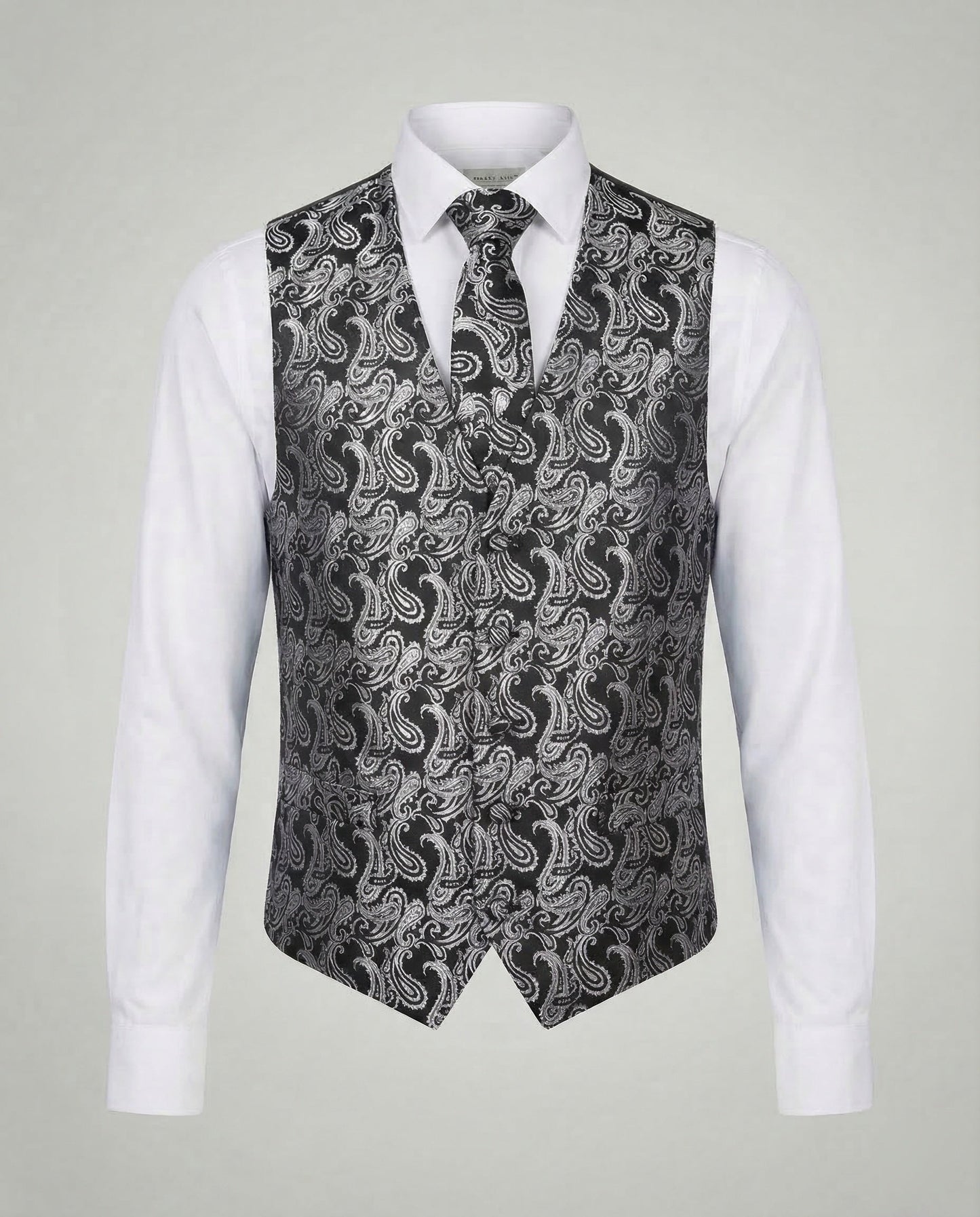 Herren Paisley Anzugweste Elegantes Design