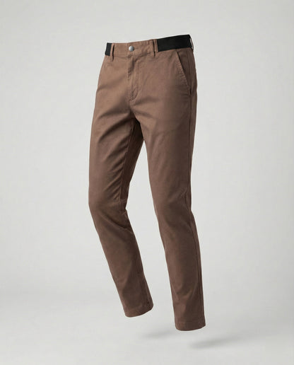 Herren Chino Hose Körpernah Geschnitten Slimfit