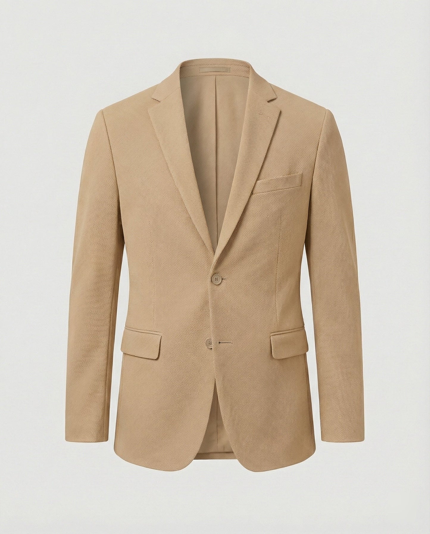 Herren Blazer Strukturstoff