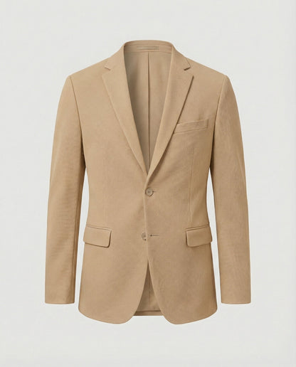 Herren Blazer Strukturstoff
