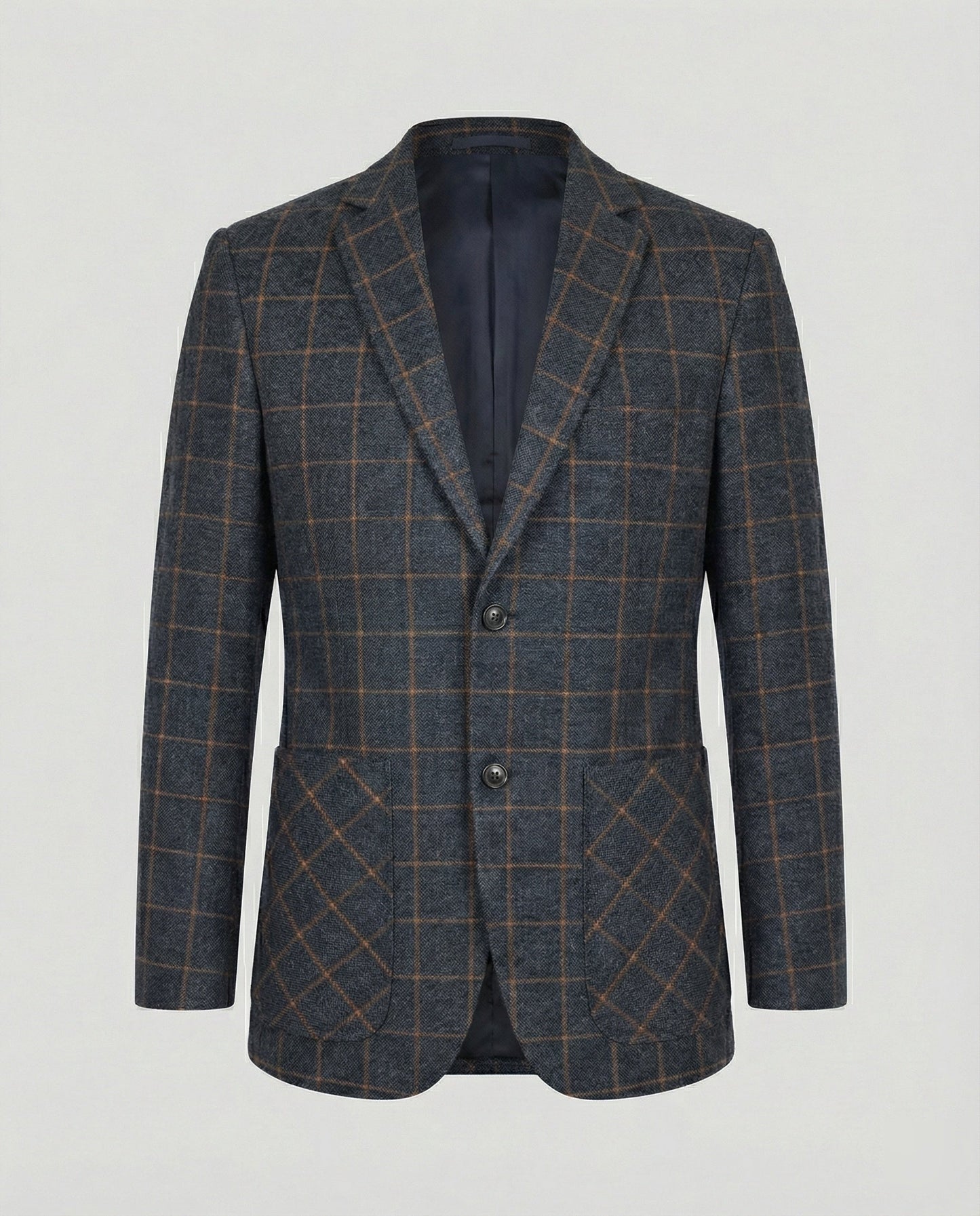 Herren Slim-Fit Karosakko Business
