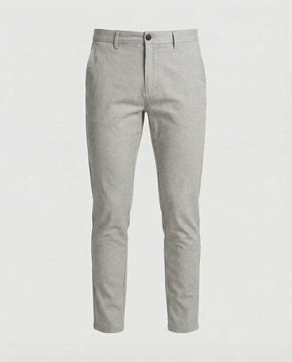 Herren Slimfit Hose Elastikbund