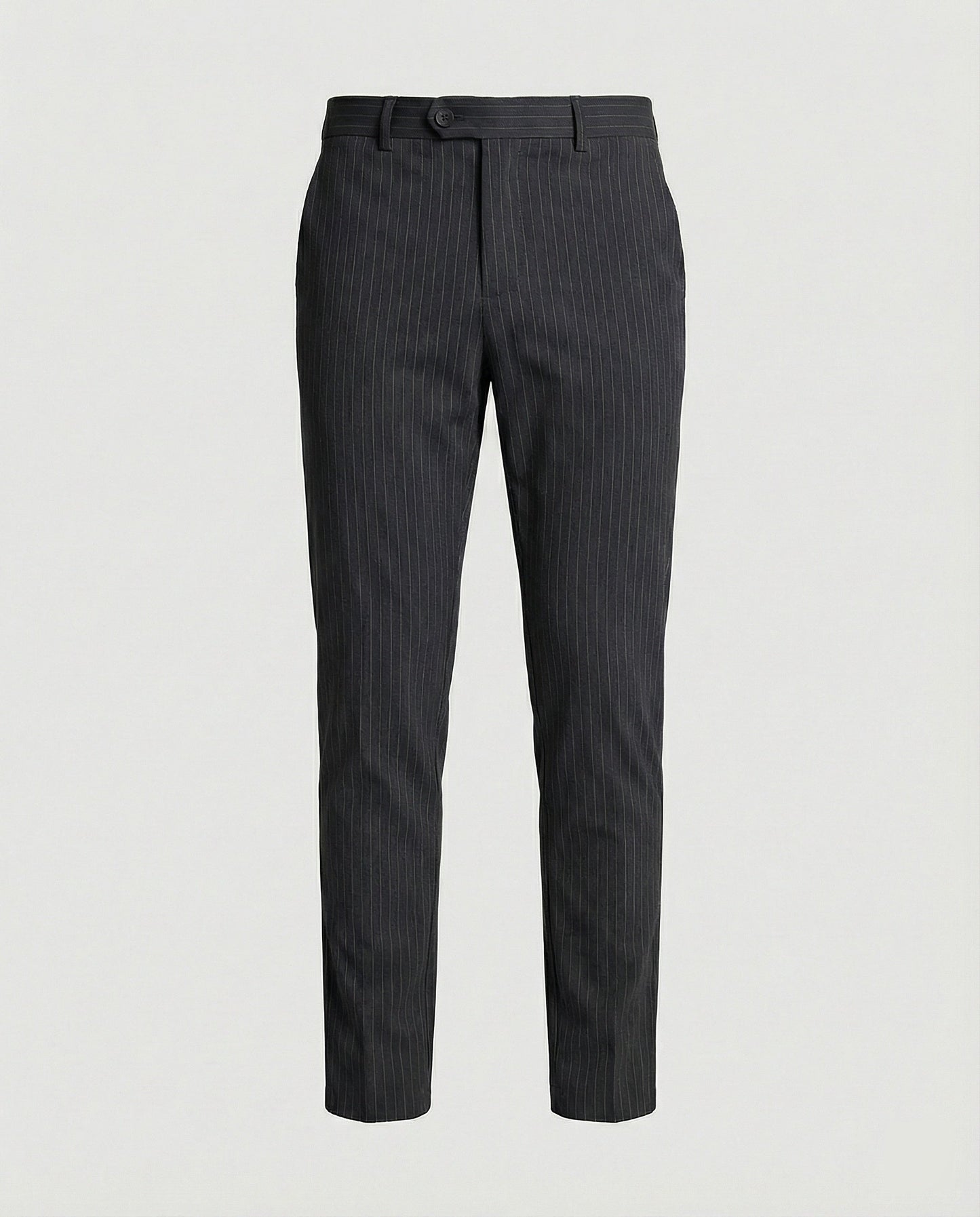 Herren Anzughose Nadelstreifen Stretch