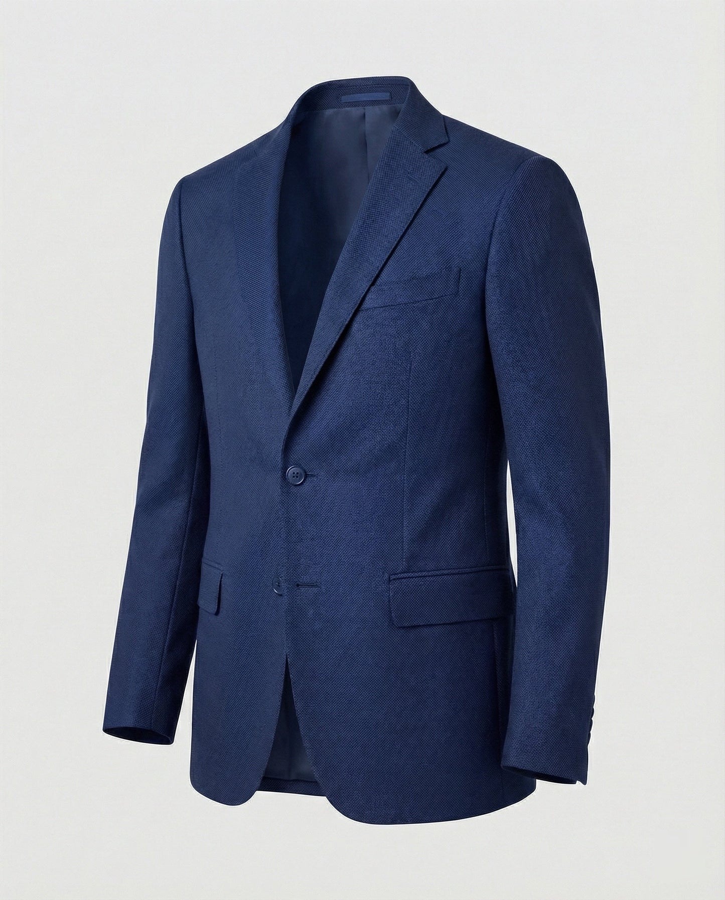 Herren Blazer Strukturstoff