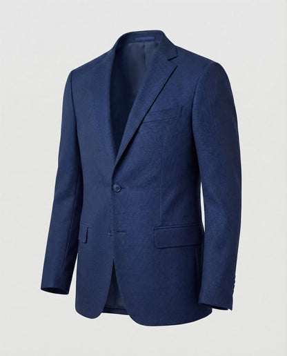 Herren Blazer Strukturstoff