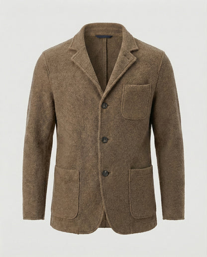 Herren Strickjacke Elegantes Design Praktischer Schnitt