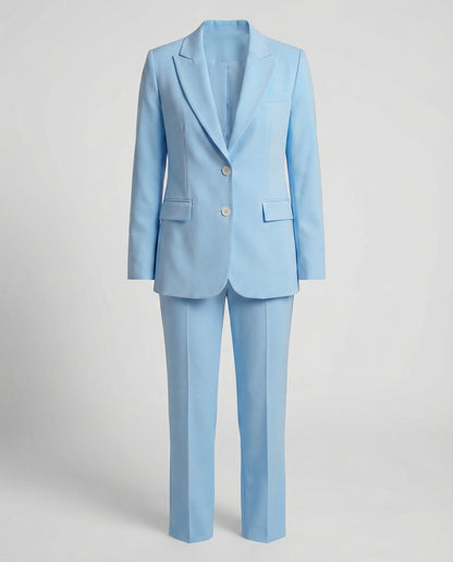 Damen Hosenanzug Set Blazer Formal