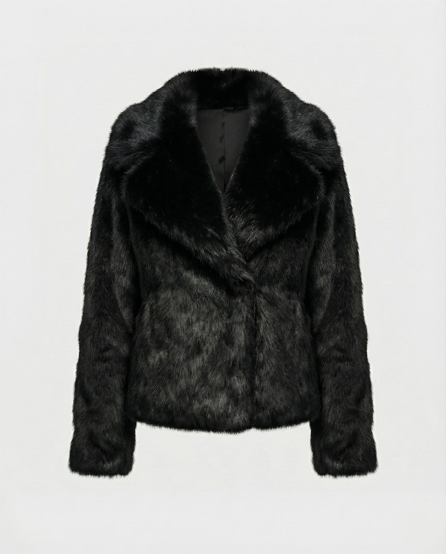 Damen Weiche Pelzjacke Qualität