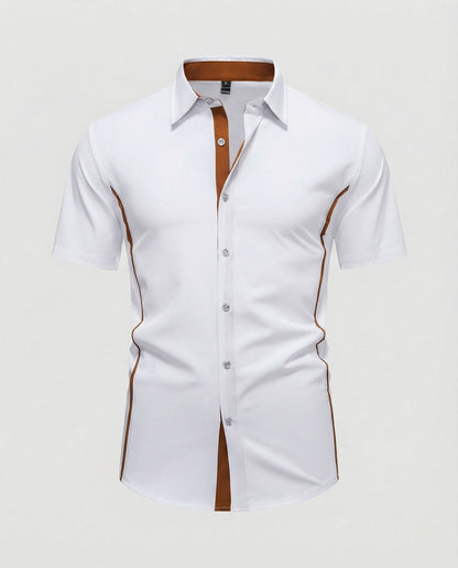 Herren Kurzarmhemd Modern