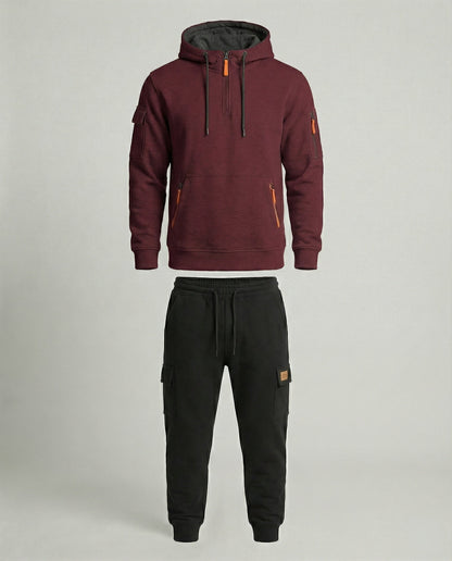Herren Funktions-Hoodie Jogginghose Set