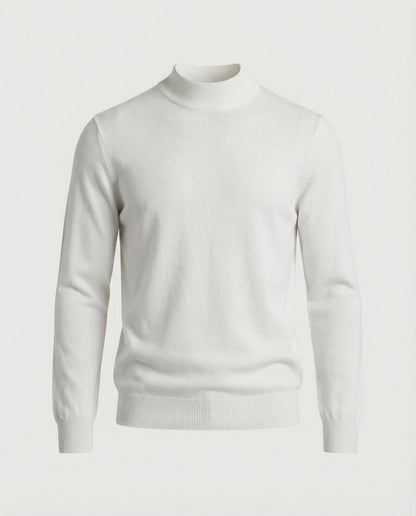 Damen Kaschmirpullover Elegante Passform Weich Beige