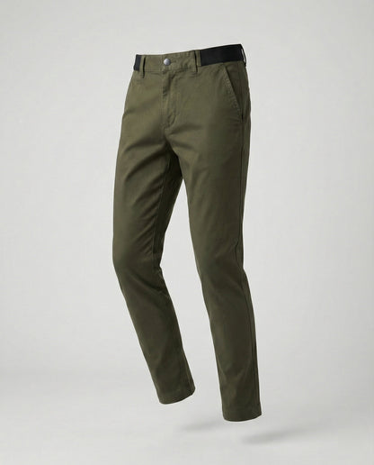 Herren Chino Hose Körpernah Geschnitten Slimfit