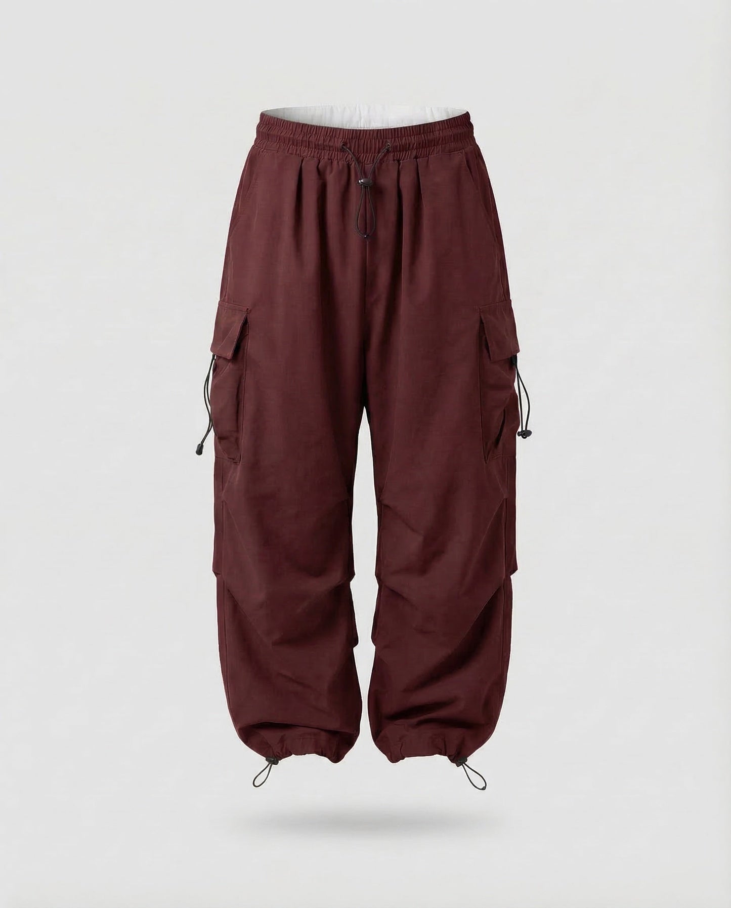 Damen Cargohose Leicht Bequem Weite Passform