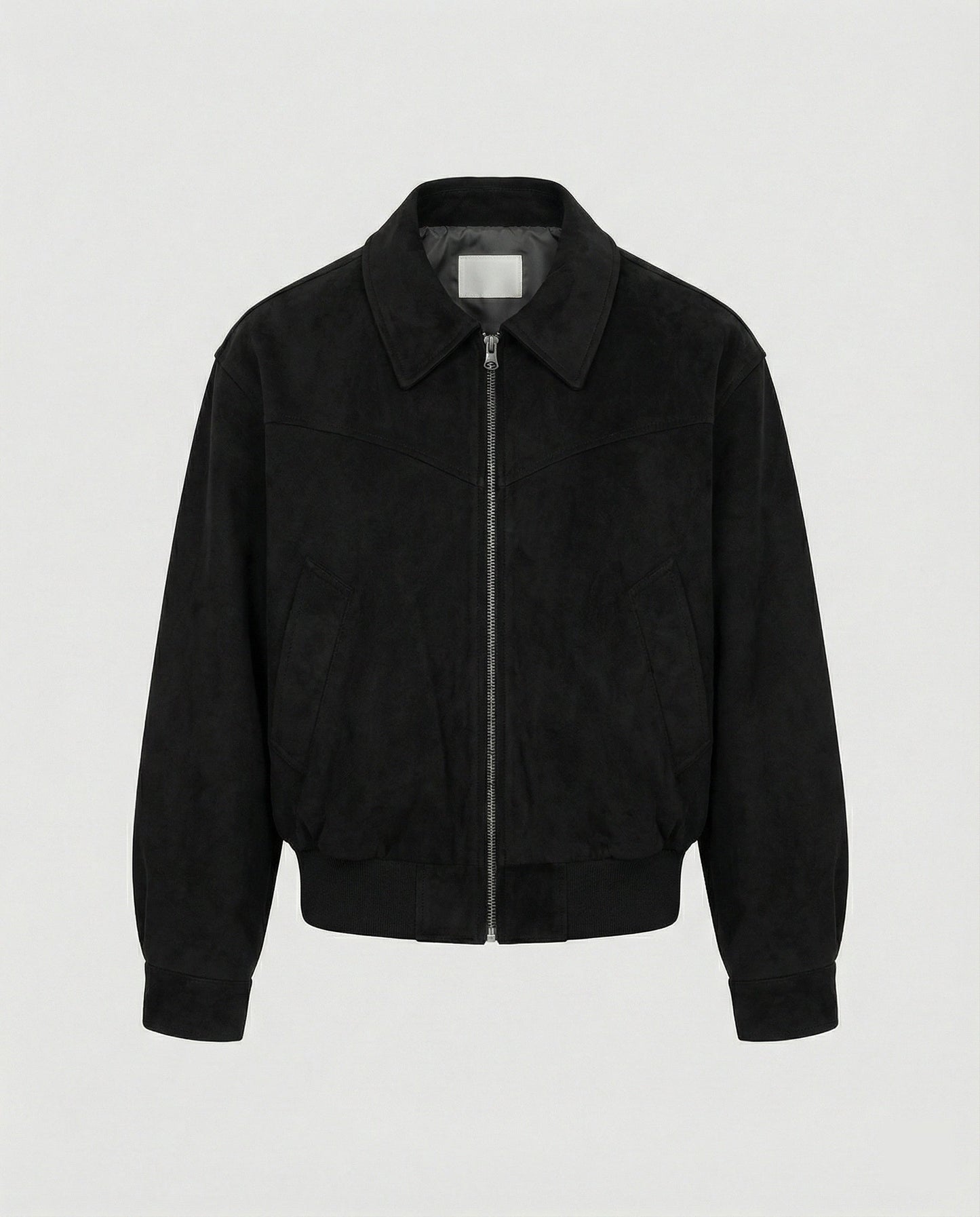 Herren Bomberjacke aus Veloursleder