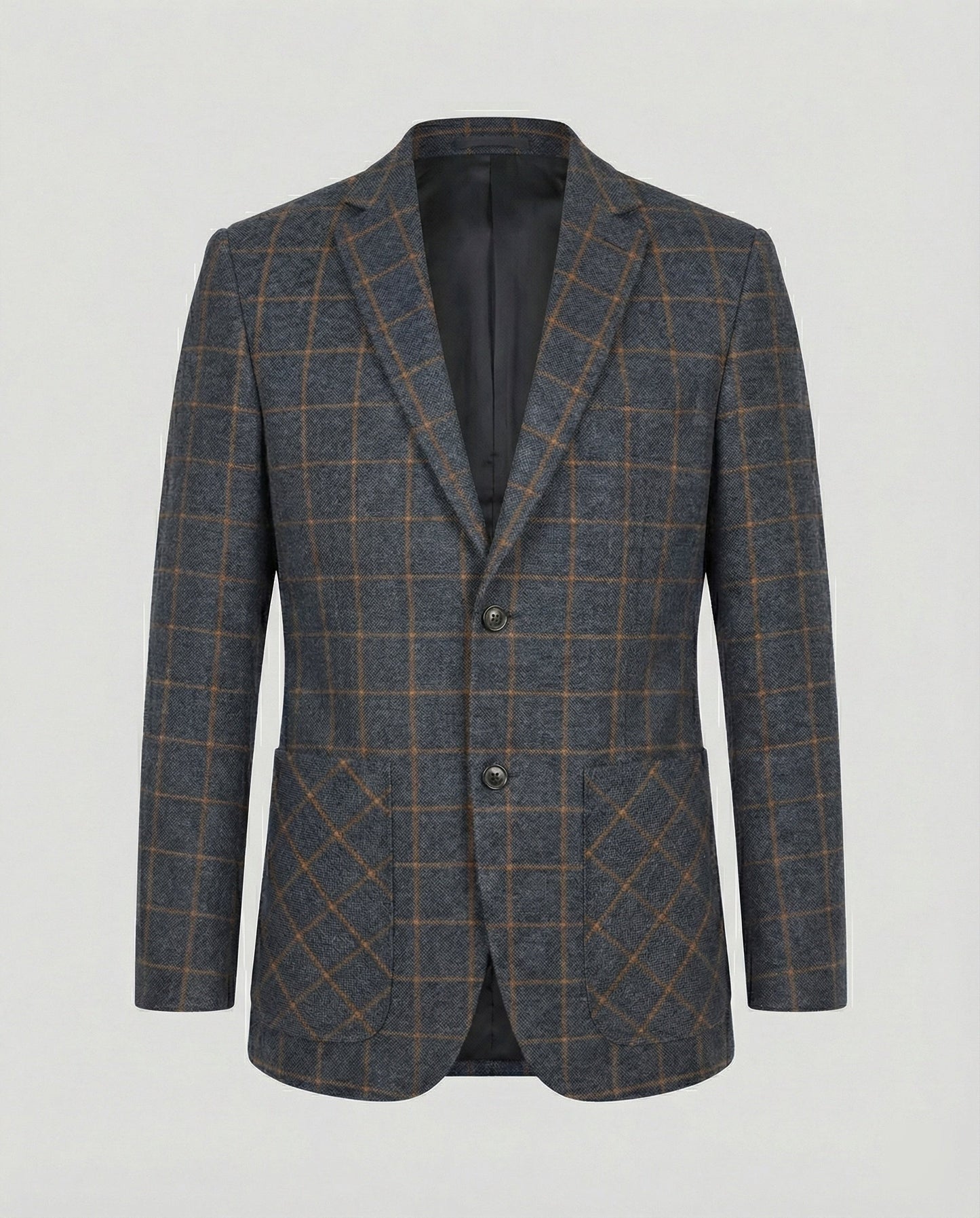 Herren Slim-Fit Karosakko Business