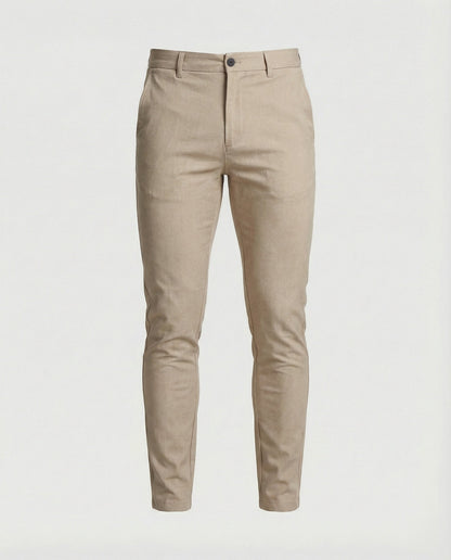 Herren Slimfit Hose Elastikbund