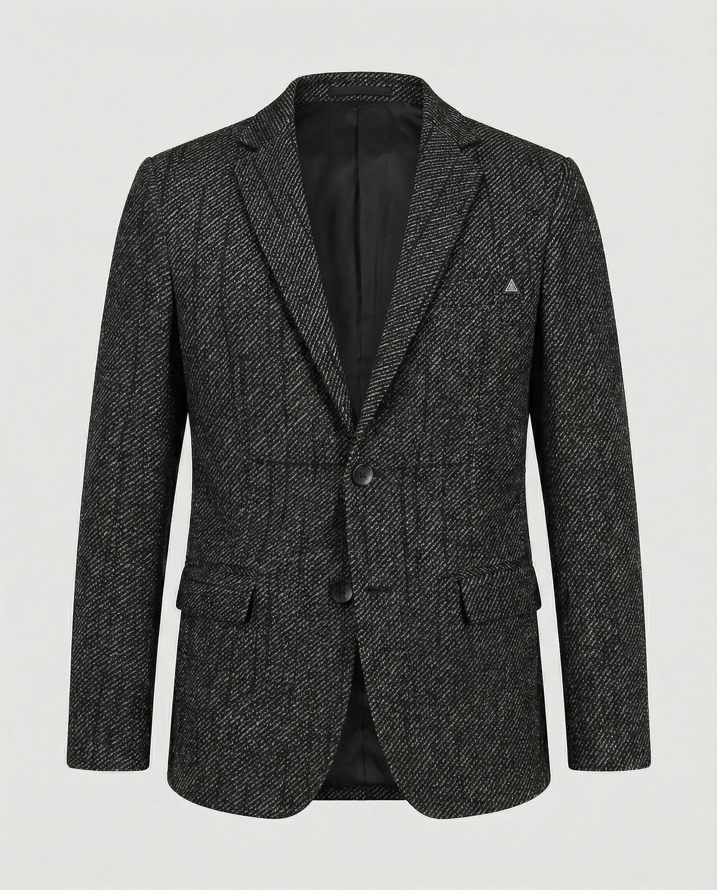 Herren Slimfit Sakko Tweed 2-Knopf