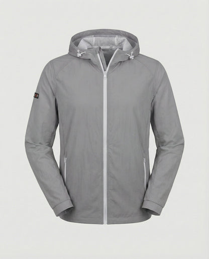 Herren Laufjacke Atmungsaktiv Mit Reißverschluss