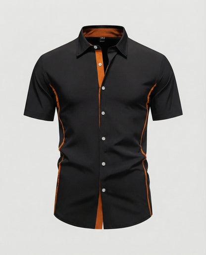Herren Kurzarmhemd Modern